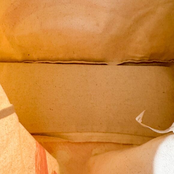 Tory Burch Neon Logo Canvas Tote Bag - Picture 6 of 9